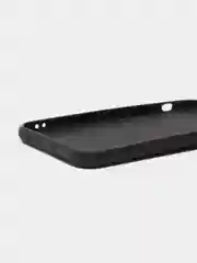 Чехол для Apple Iphone черный матовый X/XS/7/XR/11 Pro/7+/8+/11 Pro Max/6/6s/se