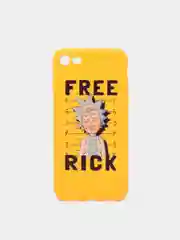 Черный чехол мультсериал "Рик и Морти" для IPhone 6s 7/8 7/8 Plus XR 11
