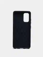 Темно-синий чехол Samsung A32 4G имитация вставок под карбон