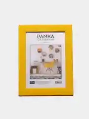 Желтый рамка пластиковая, 15*21 см