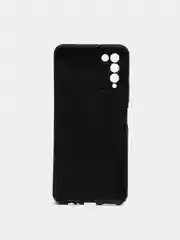 Алый чехол Honor 10X Lite силиконовый, имитация кожи