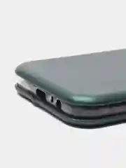Зеленый чехол-книжка для Samsung A11,M21,M30s,A51,A50,A01,A71,A20,A30,A41,M31,A01,A10,A31,J2 18,A5