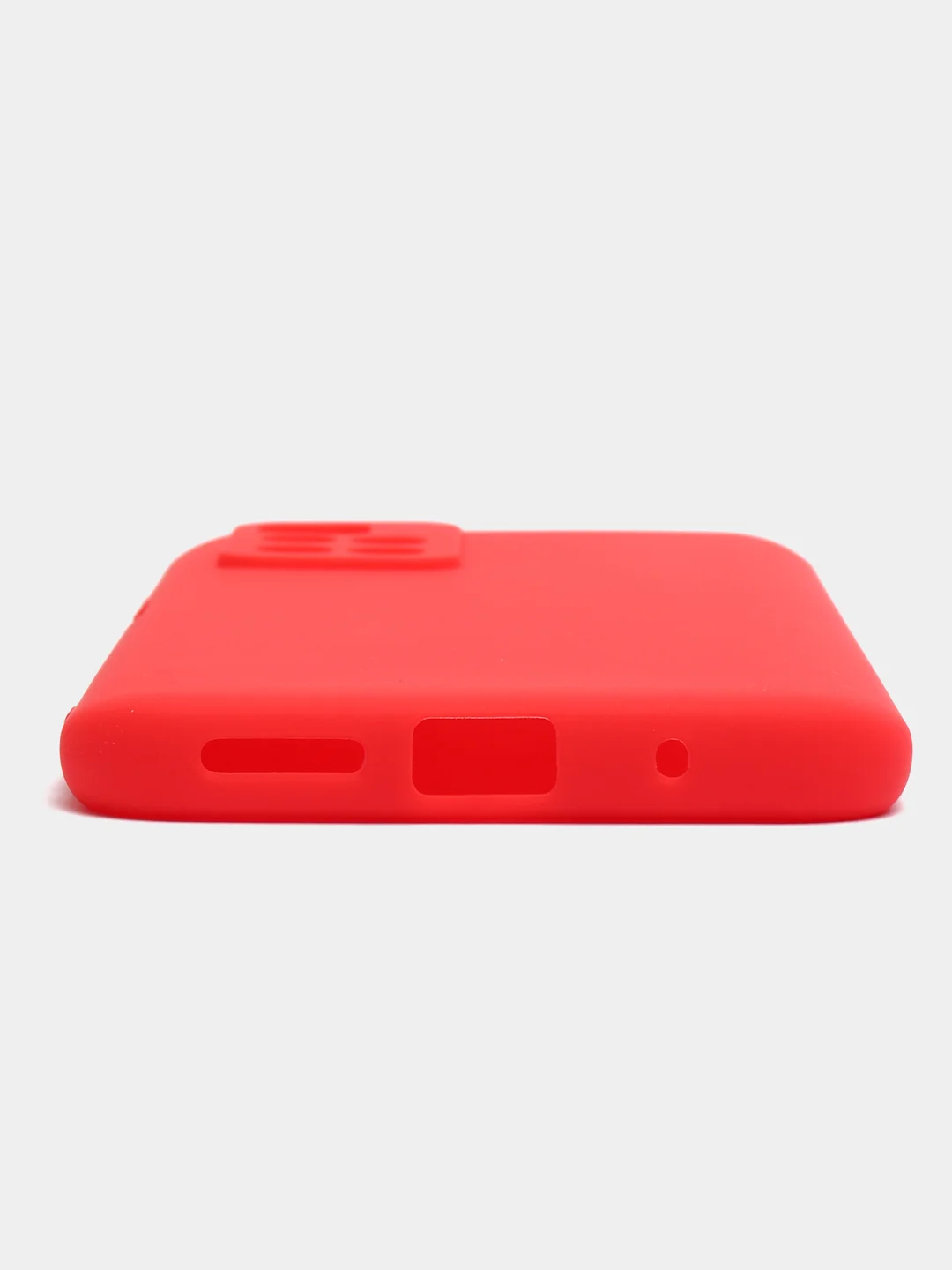 Алый чехол Xiaomi Redmi 10, Сяоми Редми 10 силиконовый, цветной, матовый