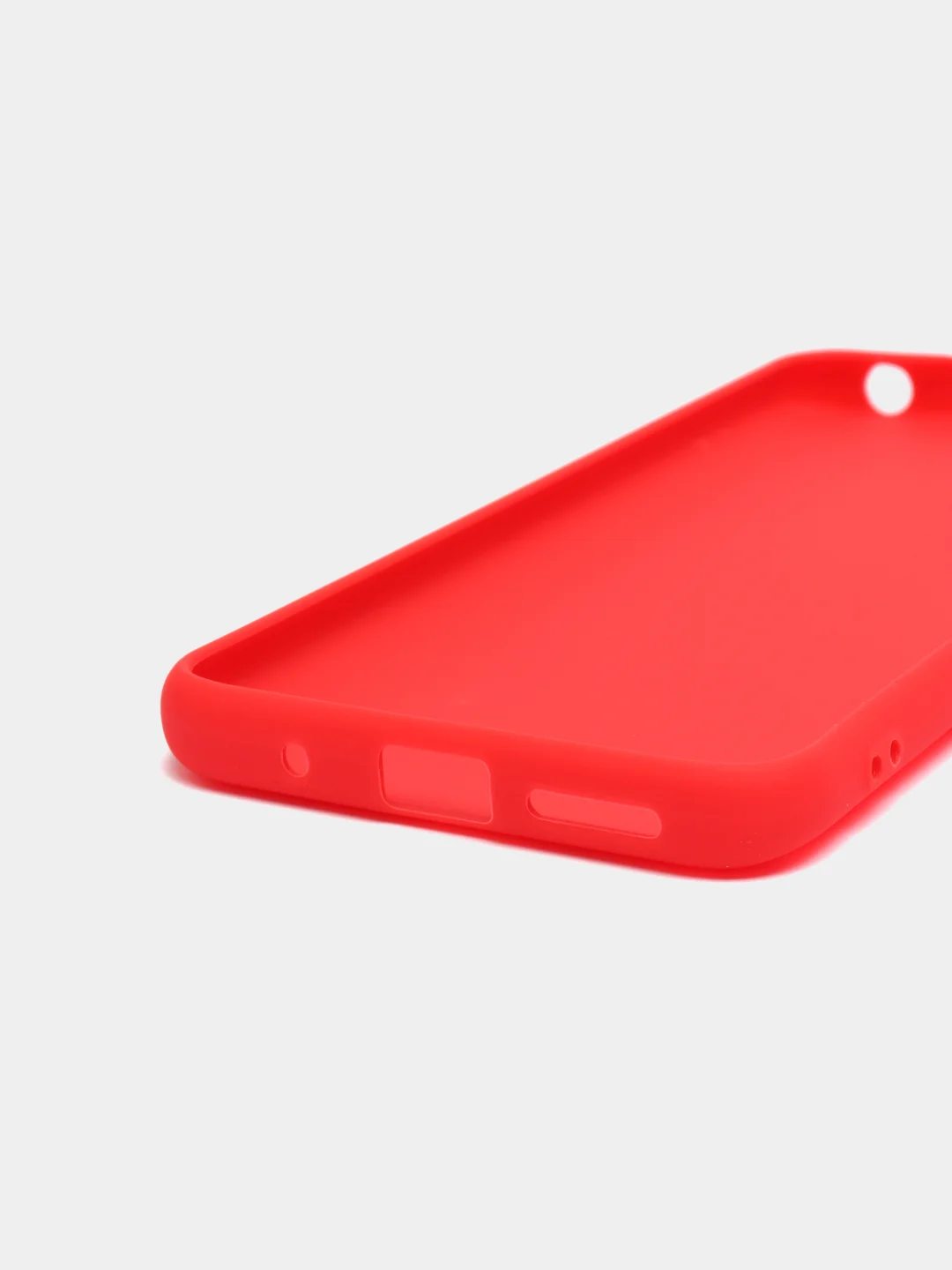 Алый чехол Xiaomi Redmi 10, Сяоми Редми 10 силиконовый, цветной, матовый