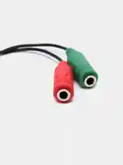 Разветвитель для гарнитуры, микрофона и наушников, 2*3.5 jack 3.5, 4pin jack