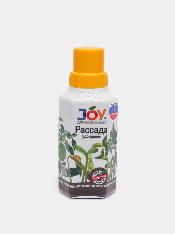 Комплексное удобрение для замачивания семян, клубней, луковиц ТМ JOY "Рассада", 330 мл