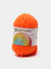 Оранжевый пряжа Детская новинка Пехорка 50г 200м