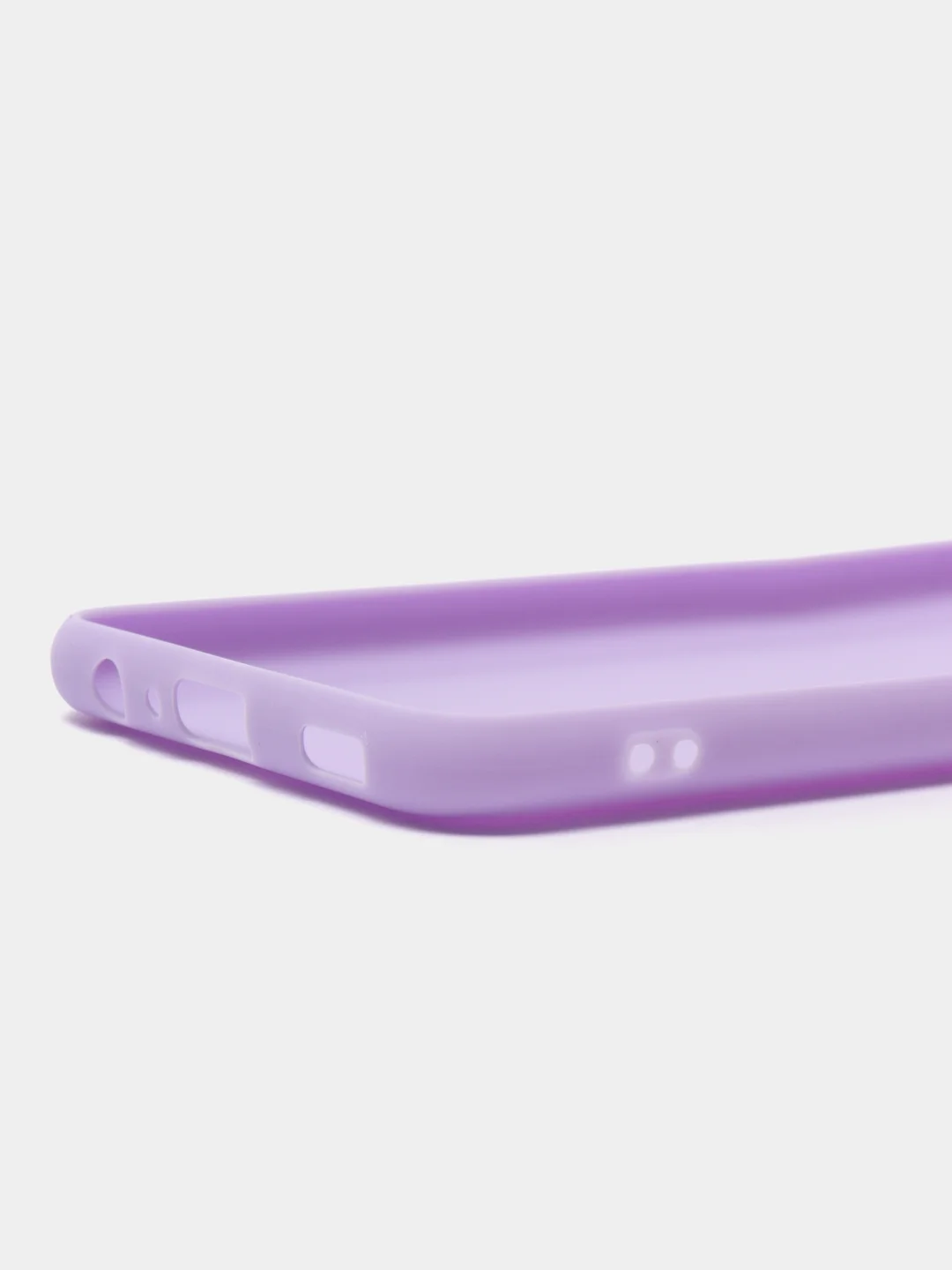 Лавандовый чехол для Samsung A03/A035F, силиконовый, матовый