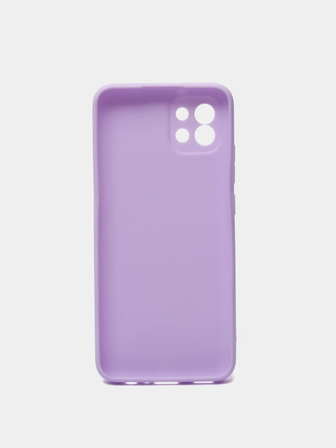 Лавандовый чехол для Samsung A03/A035F, силиконовый, матовый