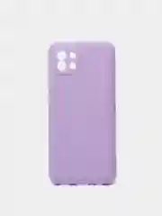 Лавандовый чехол для Samsung A03/A035F, силиконовый, матовый