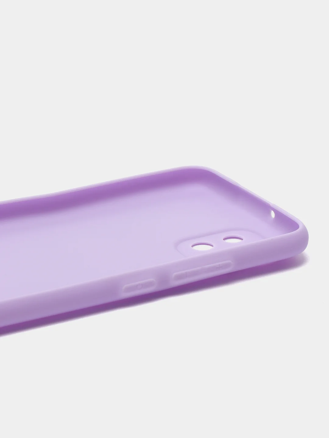 Лавандовый чехол для Samsung A03/A035F, силиконовый, матовый