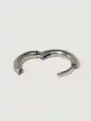 Серебряный серьга-кольцо из хирургической стали, 1 штука