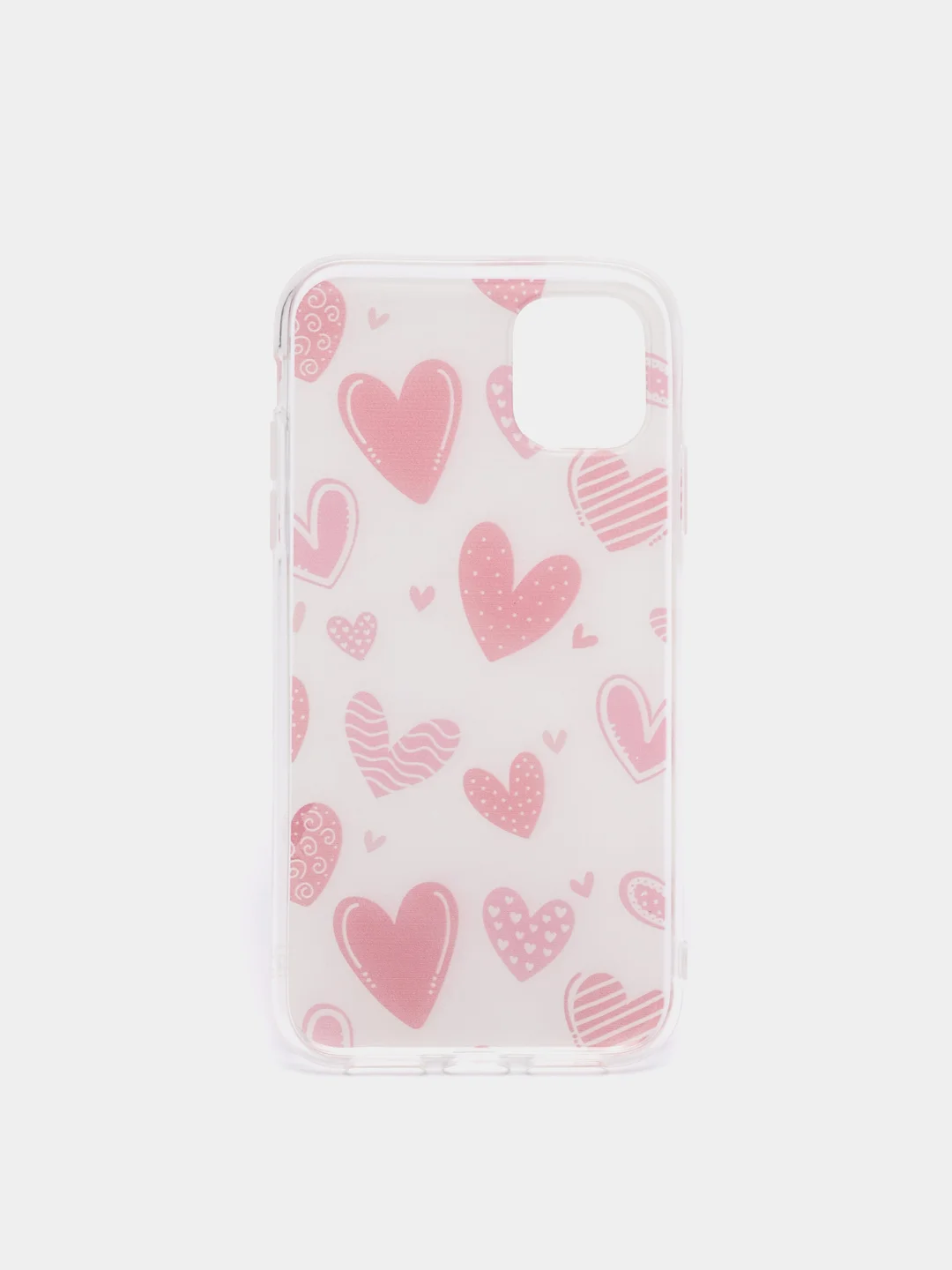 Коралловый меланж чехол с цветным принтом картинки iPhone 5S/SE/6/6S/7/8/Plus/X/XS/XR/11/12/Mini/Pro/Max