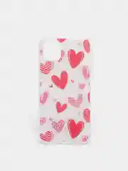 Коралловый меланж чехол с цветным принтом картинки iPhone 5S/SE/6/6S/7/8/Plus/X/XS/XR/11/12/Mini/Pro/Max