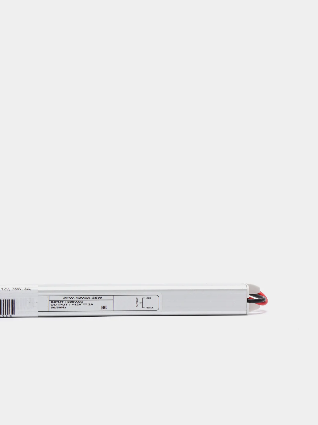 Импульсный блок питания для светодиодной ленты и линеек (12V, 36W, 3A, IP20)