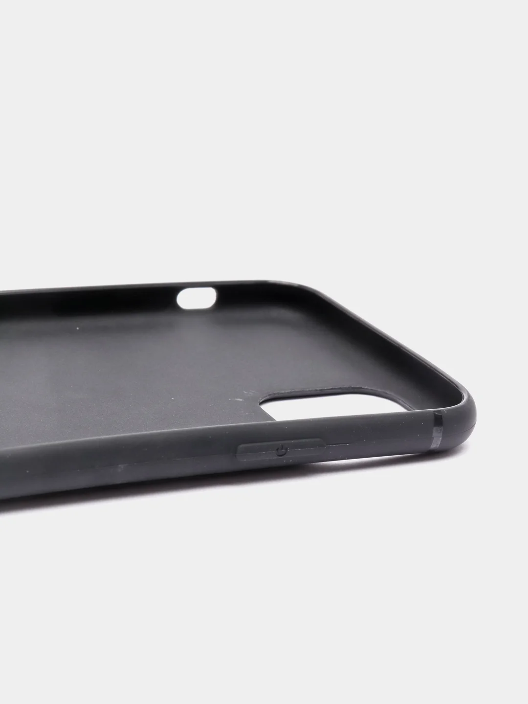 Чехол для Apple Iphone черный матовый X/XS/7/XR/11 Pro/7+/8+/11 Pro Max/6/6s/se