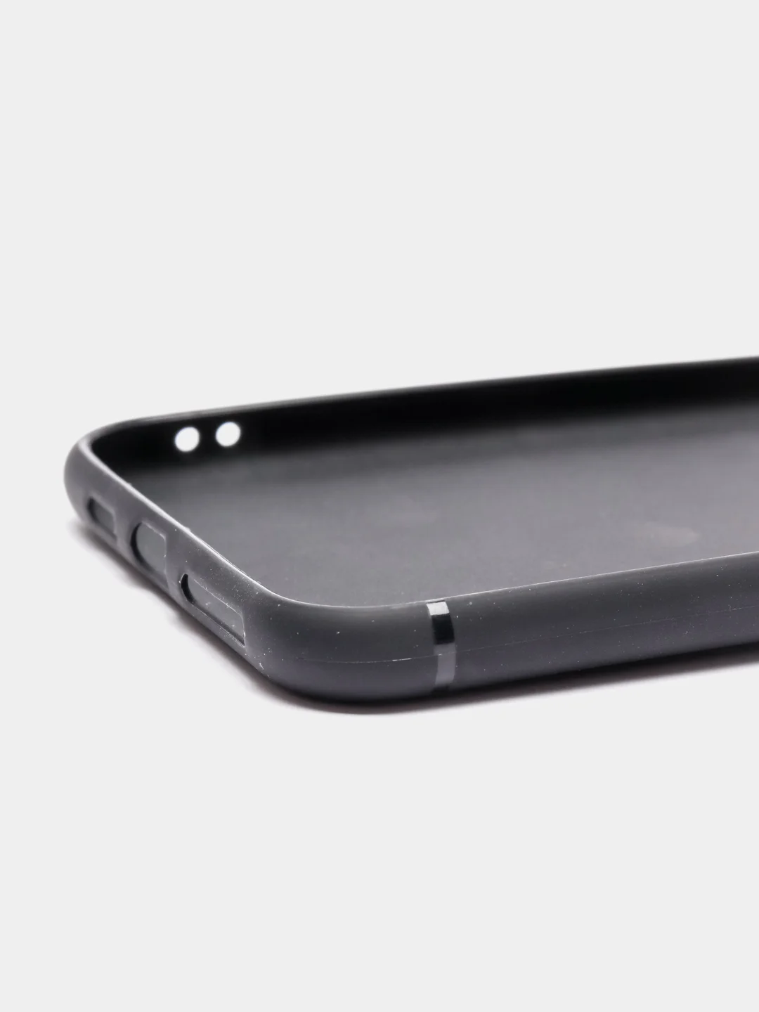 Чехол для Apple Iphone черный матовый X/XS/7/XR/11 Pro/7+/8+/11 Pro Max/6/6s/se