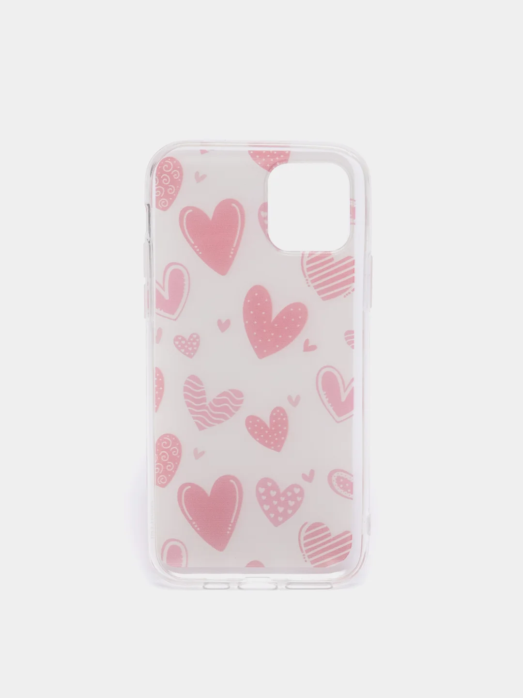Коралловый меланж чехол с цветным принтом картинки iPhone 5S/SE/6/6S/7/8/Plus/X/XS/XR/11/12/Mini/Pro/Max