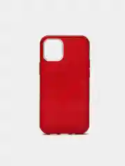 Красный чехол iPhone 12 mini, 12 Pro Max силиконовый