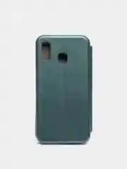 Зеленый чехол-книжка для Samsung A11,M21,M30s,A51,A50,A01,A71,A20,A30,A41,M31,A01,A10,A31,J2 18,A5