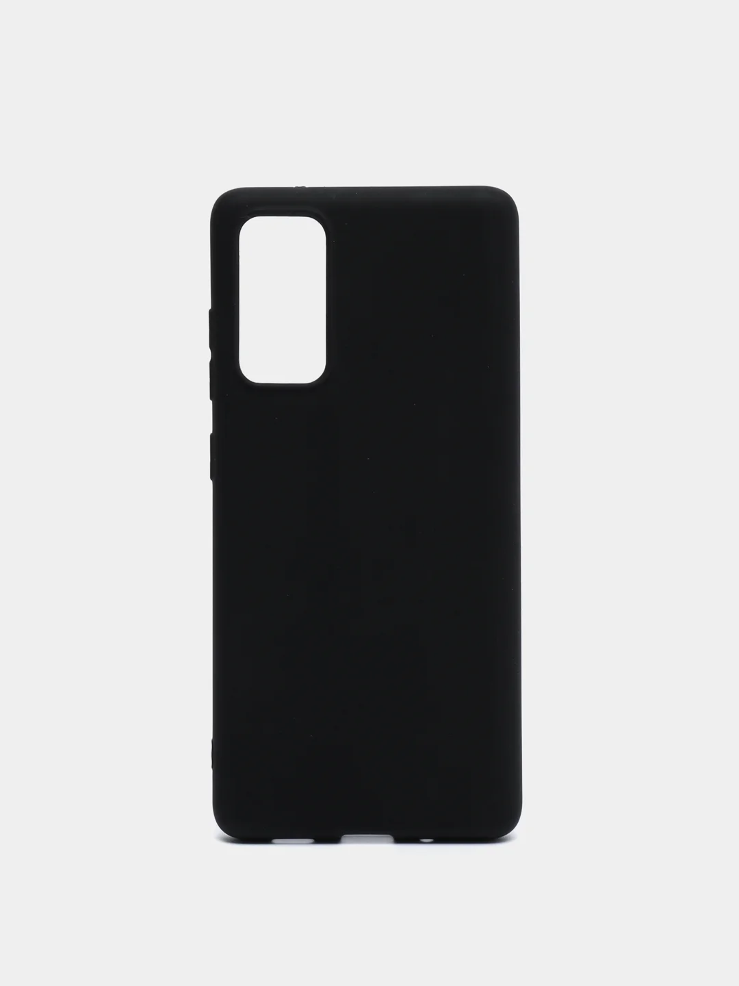 Черный чехол для Samsung A42, 72, A01, A01 Core, A11 матовый силиконовый, цветные