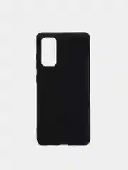 Черный чехол для Samsung A42, 72, A01, A01 Core, A11 матовый силиконовый, цветные