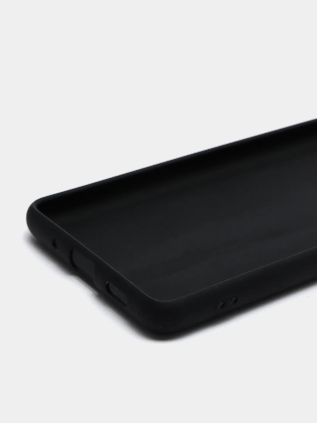 Черный чехол для Samsung A42, 72, A01, A01 Core, A11 матовый силиконовый, цветные