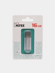 Флешка MIREX USB 16GB UNIT Silver