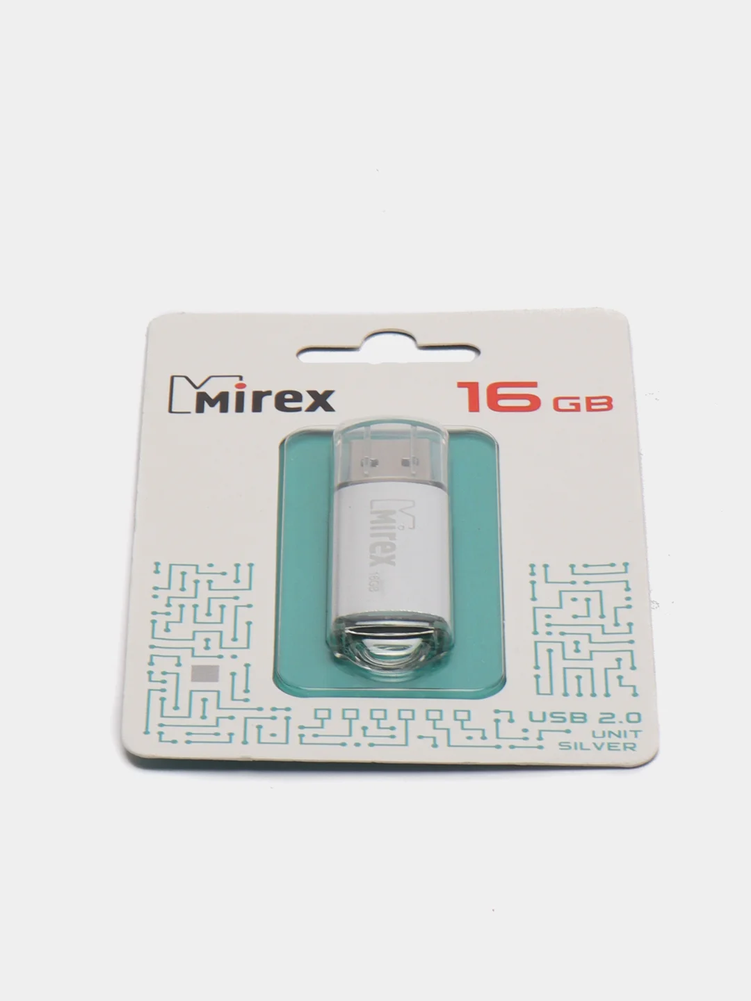 Флешка MIREX USB 16GB UNIT Silver