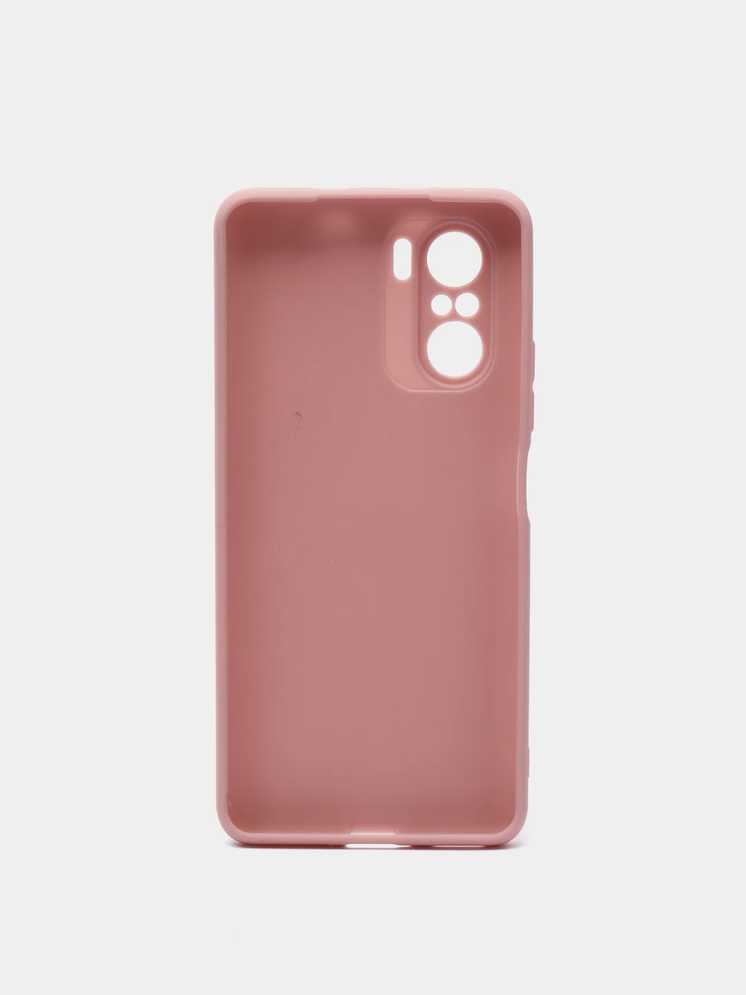 Коралловый меланж чехол Xiaomi Redmi K40 Pro / K40 Pro Plus / K40, К40 Про Плюс, силиконовый цветной матовый