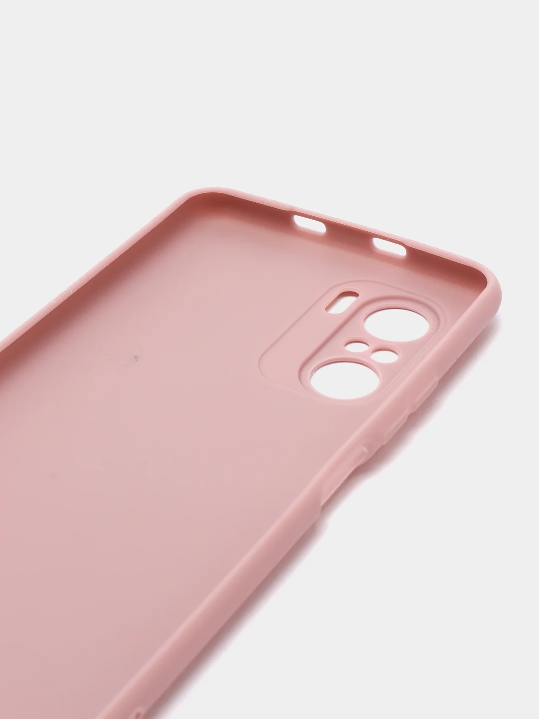 Коралловый меланж чехол Xiaomi Redmi K40 Pro / K40 Pro Plus / K40, К40 Про Плюс, силиконовый цветной матовый