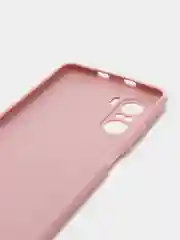 Коралловый меланж чехол Xiaomi Redmi K40 Pro / K40 Pro Plus / K40, К40 Про Плюс, силиконовый цветной матовый