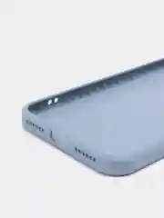 Небесно-голубой силиконовый чехол для iPhone 7, iPhone 8, iPhone SE 2020, со стеклянной панелью
