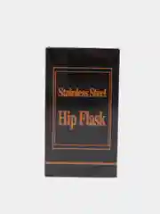 Черный фляжка подарочная сувенирная 8,5oz, 250 мл