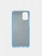 Голубой чехол Samsung Galaxy A51 силиконовый