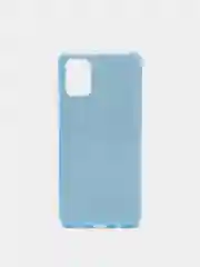 Голубой чехол Samsung Galaxy A51 силиконовый