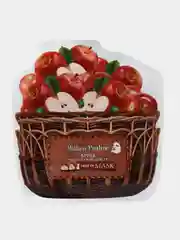 Тёмно-бордовый увлажняющая тканевая маска для лица