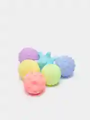 Развивающие тактильные, массажные мячики для малышей Soft Balls, 6 штук