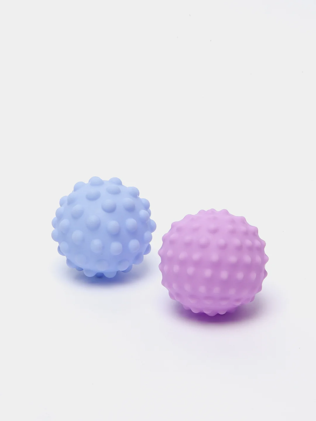 Развивающие тактильные, массажные мячики для малышей Soft Balls, 6 штук