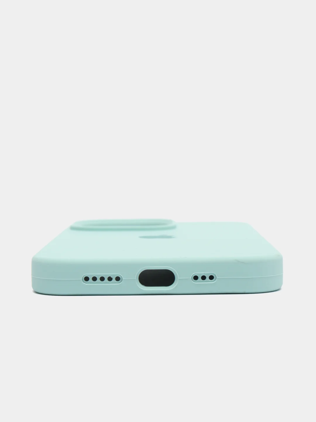 Мятный чехол Silicone Case для Apple iPhone 13 Pro