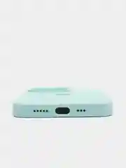 Мятный чехол Silicone Case для Apple iPhone 13 Pro