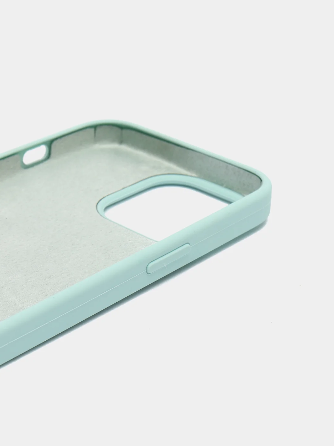 Мятный чехол Silicone Case для Apple iPhone 13 Pro