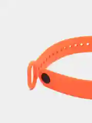 Оранжевый силиконовый ремешок Xiaomi Mi Band 5 / Band 6