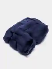 Темно-синий шерсть для валяния, 100 г