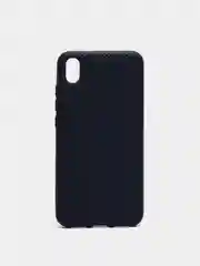 Темно-синий силиконовый чехол Xiaomi Redmi 7A, с перфорацией, однотонный