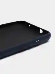 Темно-синий силиконовый чехол Xiaomi Redmi 7A, с перфорацией, однотонный