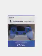 Синий беспроводной джойстик (геймпад) для Playstation 4 (PS4)