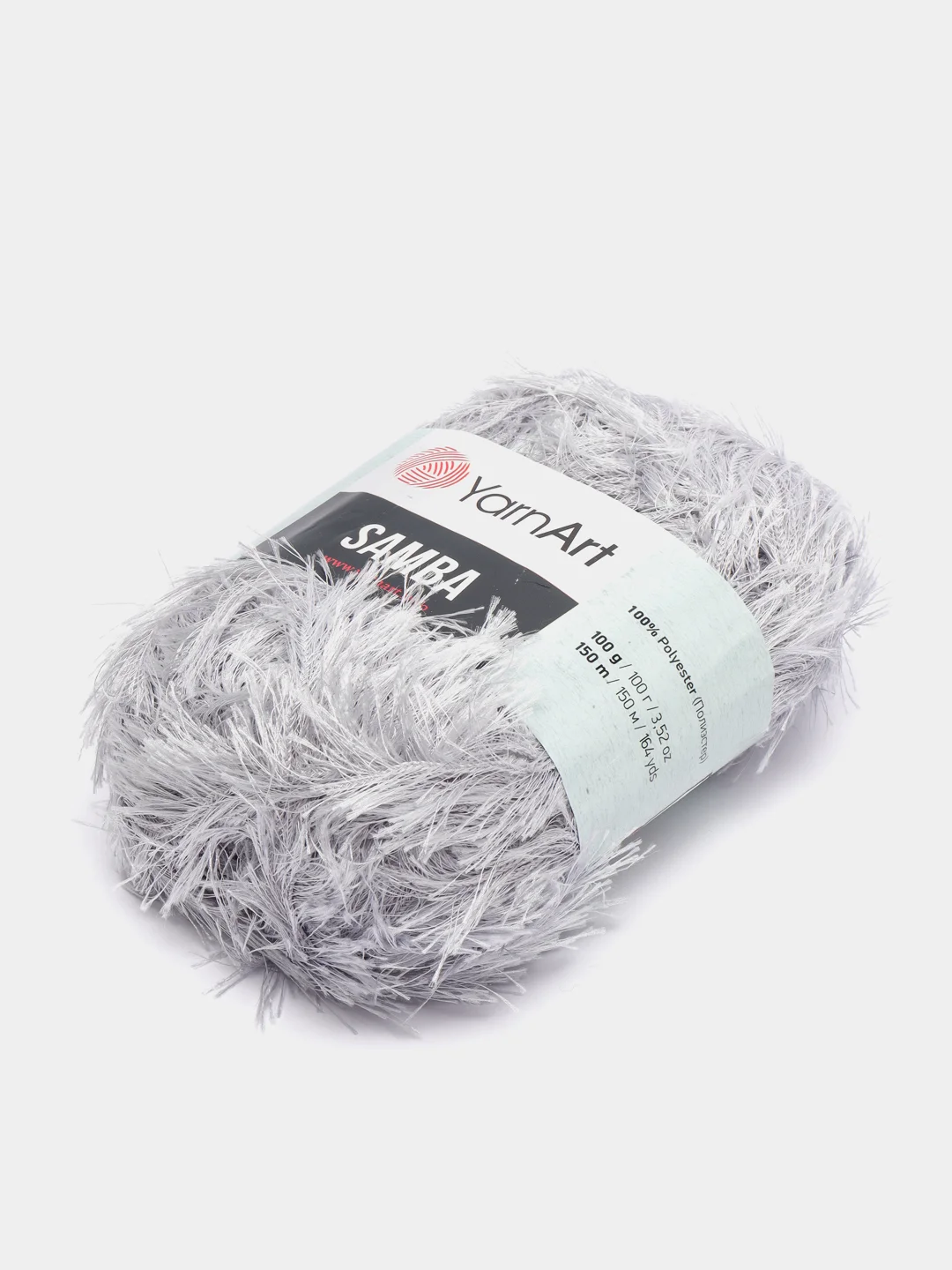 Прозрачный пряжа YarnArt Samba, 150 м, 100 г, 100% полиэстер