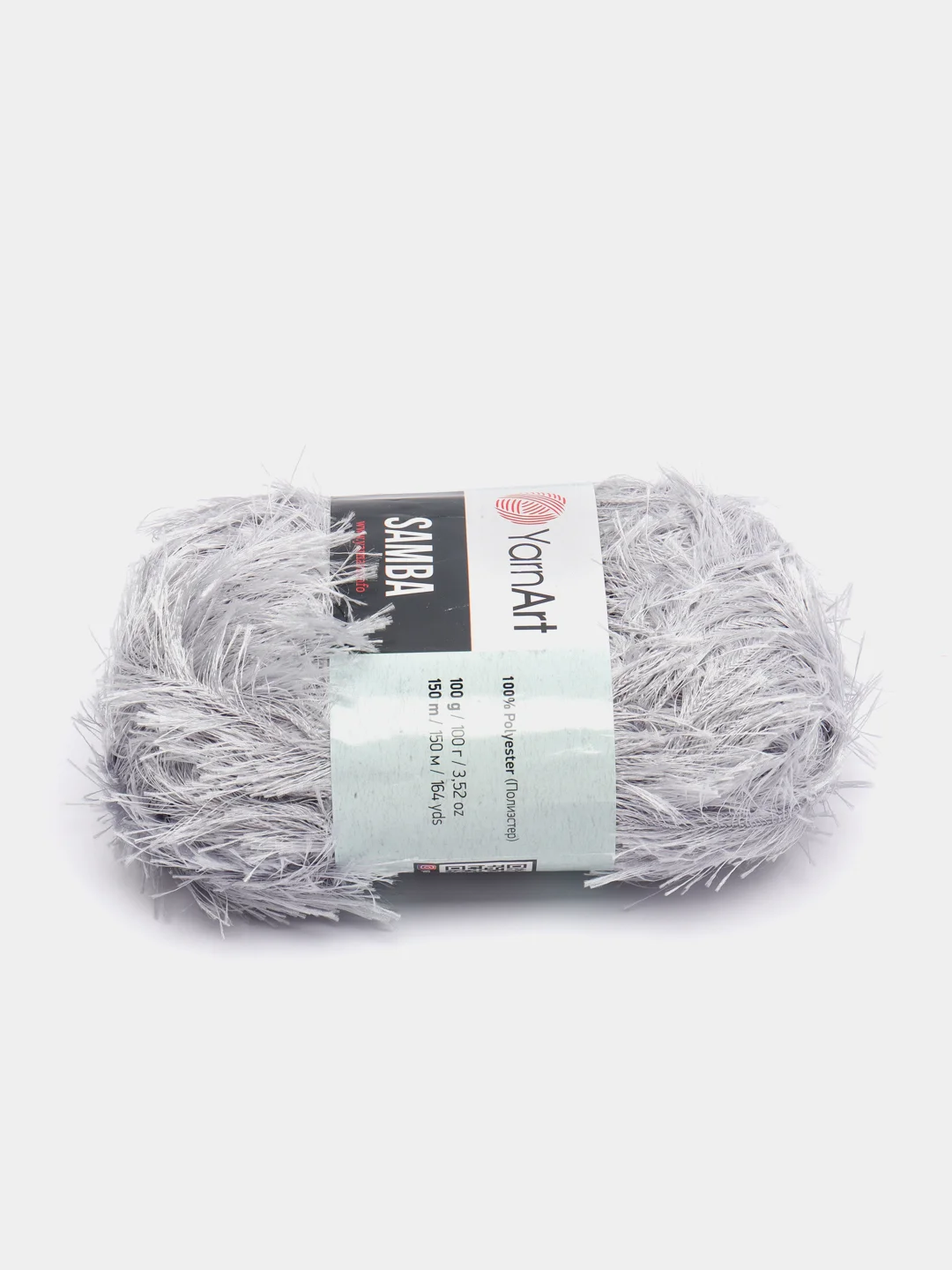 Прозрачный пряжа YarnArt Samba, 150 м, 100 г, 100% полиэстер