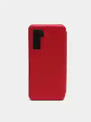 Красный чехол-книжка для Huawei Honor 30S-4G/Nova 7 SE / Чехол на Хуавей Хонор 30S-4G / Нова 7 SЕ